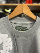 Conjunto Denim Tears Cinza Claro/Branco - Pronta Entregar