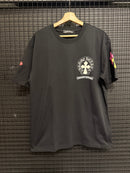 Camiseta Chrome Hearts Multicolor Cruz Black - Pronta Entrega