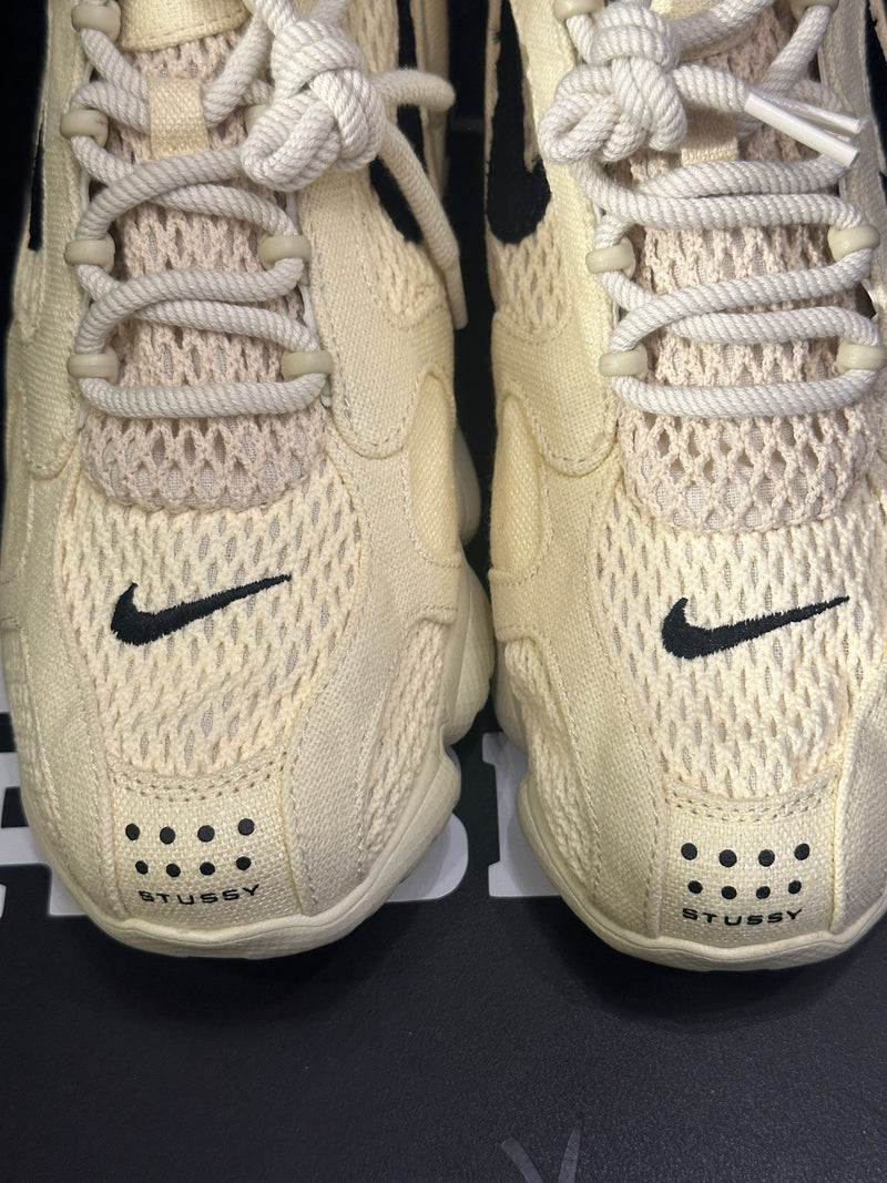Tênis Nike x Stussy Air Zoom Spiridon Cage 2 Fossil/Black- Pronta Entrega