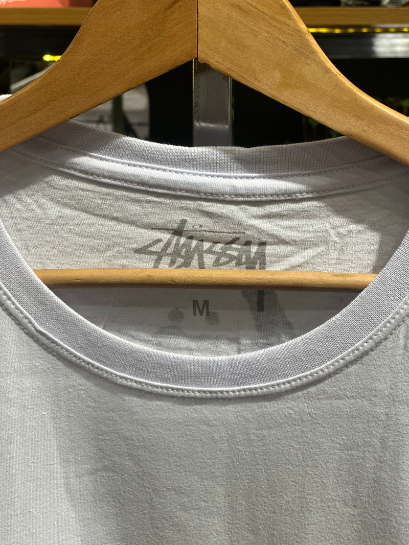 Camisa Stussy Dados Branca - Pronta Entrega