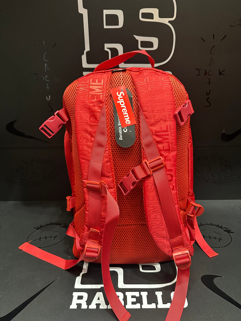 Mochila Supreme 19SS BackPack Vermelha Red  - Pronta Entrega