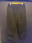 Calça Moletom Supreme Satin Applique All Black - Pronta Entrega