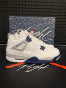 Tênis Nike Air Jordan 4 Retro "Midnight Navy" - Pronta Entrega