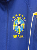 Conjunto Tracksuit Jordan Brasil Azul Amarelo 2026/27 - Pronta Entrega
