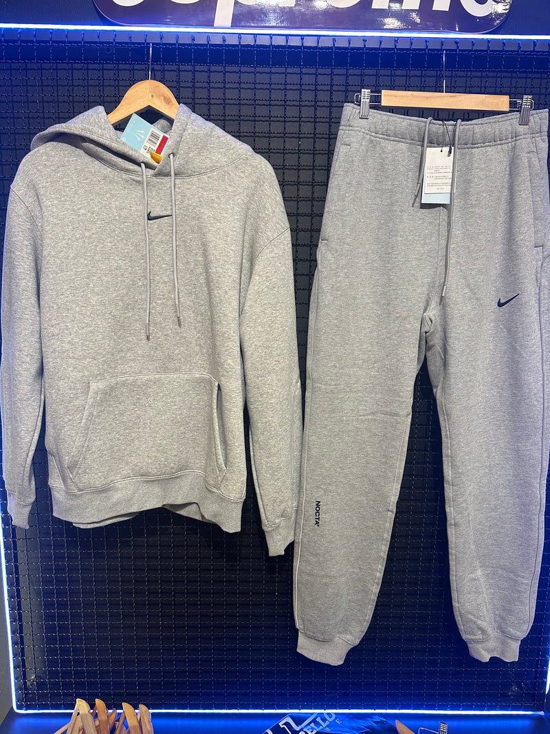 Conjunto Moletom Nike x Nocta Grey Reflective - Pronta Entrega