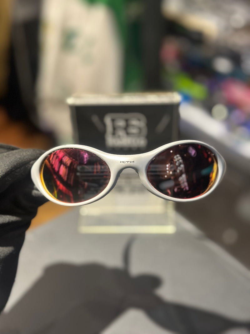 Óculos Oakley Eye Jacket Silver Lente Prizm - Pronta Entrega