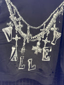 Moletom Vale Forever Big Chain Bejeweled Hoodie - Pronta Entrega