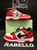 Tênis Off-White Out of Office 'White Red Black' - Pronta Entrega