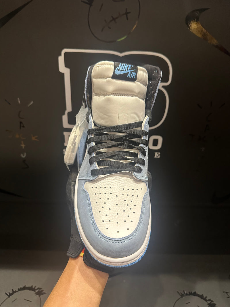 Tênis Nike Air Jordan 1 High University Blue (UNC) - Pronta Entrega