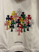 Moletom Chrome Hearts Multicolor White - Pronta Entrega