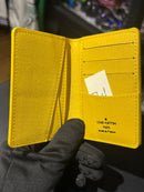 Carteira Louis Vuitton Damier Graphite Link Yellow Lining - Pronta Entrega