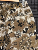 Short Chrome Hearts Camo Brown White - Pronta Entrega
