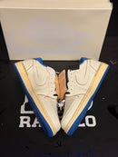 Tênis Nike Air Jordan 1 Low Travis Scott Fragment Military Blue - Pronta Entrega