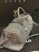 Bolsa Goyard Boston 50 Grey - Pronta Entrega
