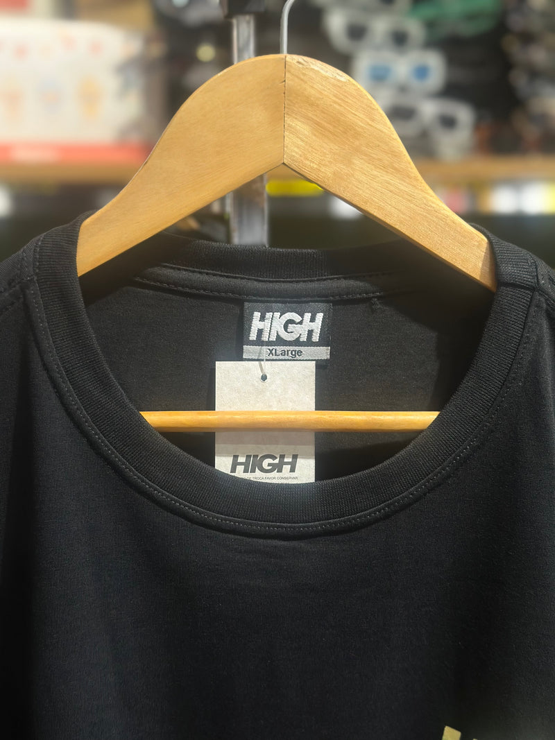 Camisa High CO. Fantasy Tee Preta - Pronta Entrega