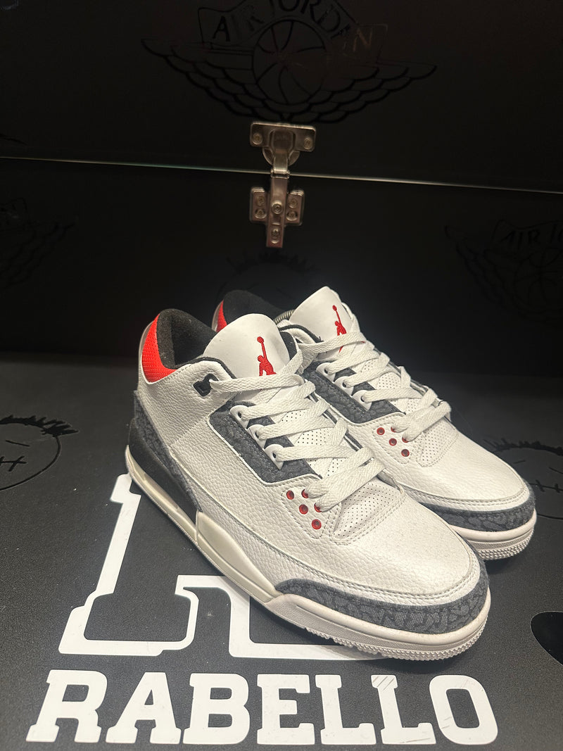 Tênis Nike Air Jordan 3 SE "Fire Red Denim" - Pronta Entrega