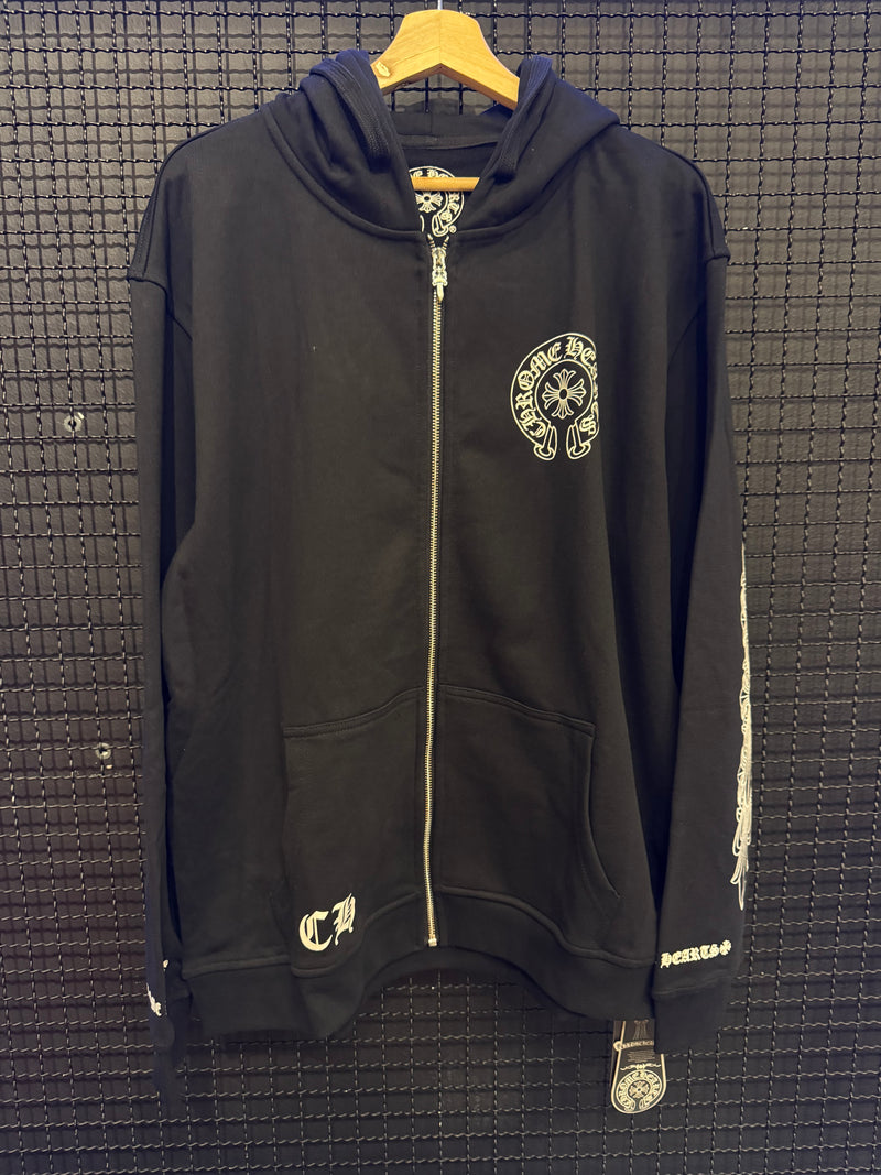 Jaqueta moletom Chrome Hearts Los Angeles Black - Pronta Entrega