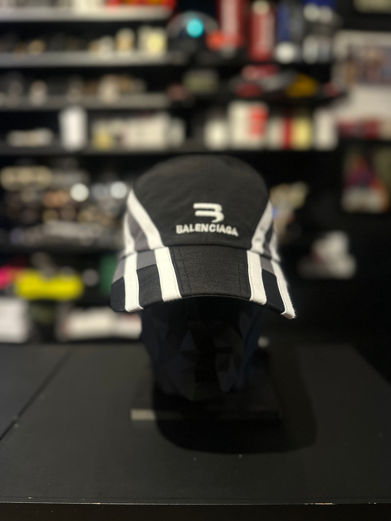 Boné Aba Curva Balenciaga Paris Black/White/Grey - Pronta Entrega
