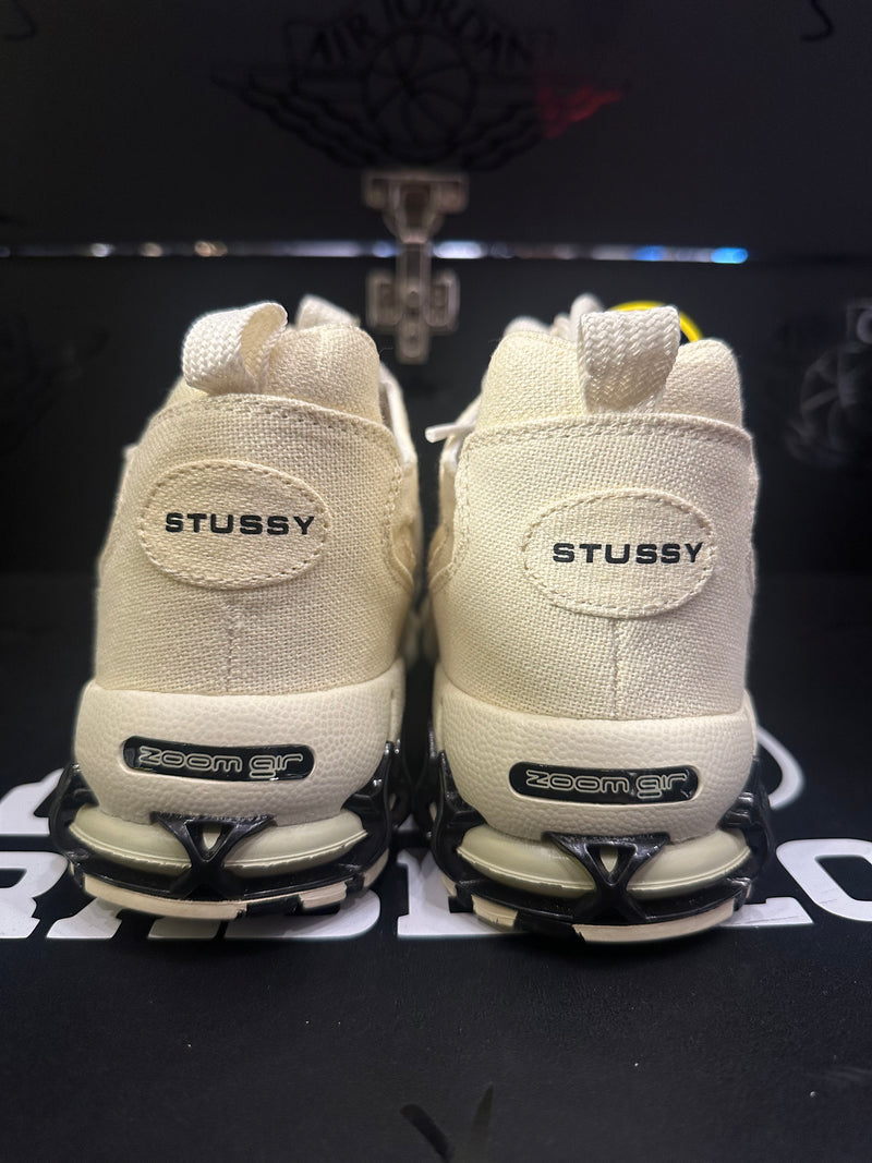 Tênis Nike x Stussy Air Zoom Spiridon Cage 2 Fossil/Black- Pronta Entrega