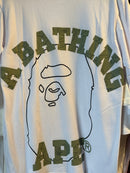 Camiseta BAPE Branco - Pronta Entrega