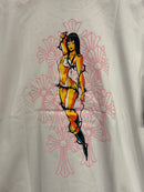 Camiseta Chrome Hearts Deadly Doll White - Pronta Entrega