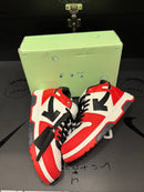 Tênis Off-White Out of Office 'White Red Black' - Pronta Entrega