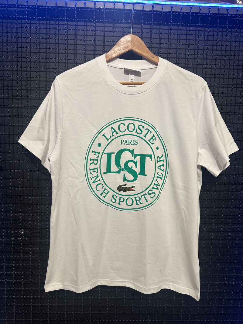 Camiseta Lacoste French Sportswear Branca - Pronta Entrega