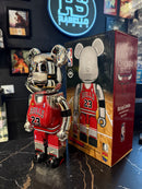 Bearbrick Michael Jordan 1998 Last Shot 400% Medicom Toy Be@Rbrick 2023 Limited Boneco Colecionável 28cm - Pronta Entrega