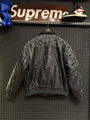 Vanson Leathers x Supreme Jaqueta Spider-Man Black White - Pronta Entrega