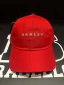 Boné Aba Curva Oakley Vermelho - Pronta Entrega