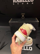 Tênis Nike Air Jordan 1 Low SE Sail Rattan University Red - Pronta Entrega