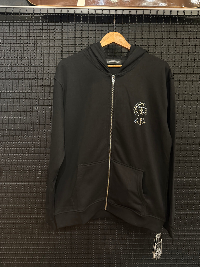 Jaqueta Moletom Chrome Hearts Black - Pronta Entrega