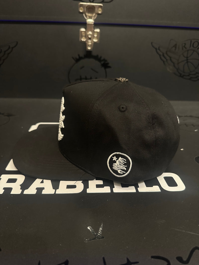 Boné Hellstar Aba Reta Black - Pronta Entrega