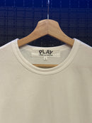 Camiseta Manga Longa Comme des Garçons White - Pronta Entrega