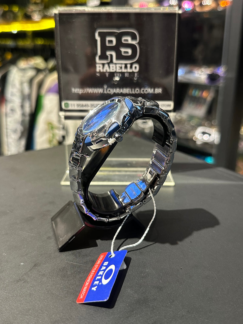 Relógio Oakley Blade II Fundo Azul - Pronta Entrega