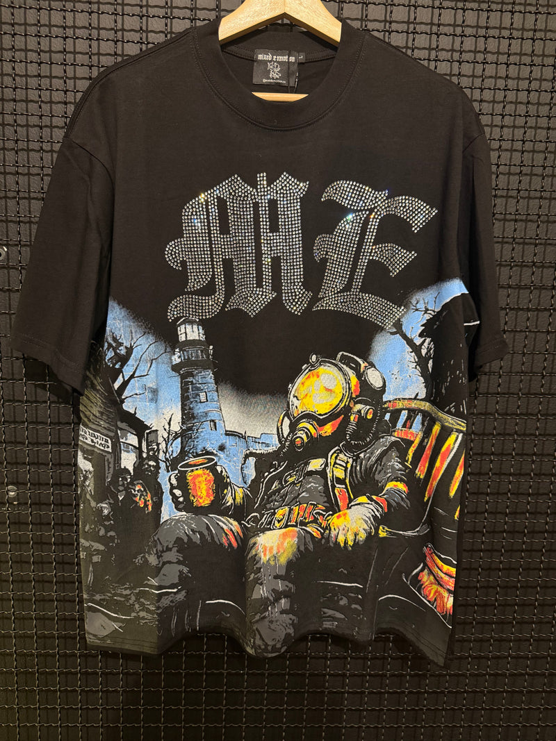 Camiseta Mixed Emotions Spaceman Black - Pronta Entrega