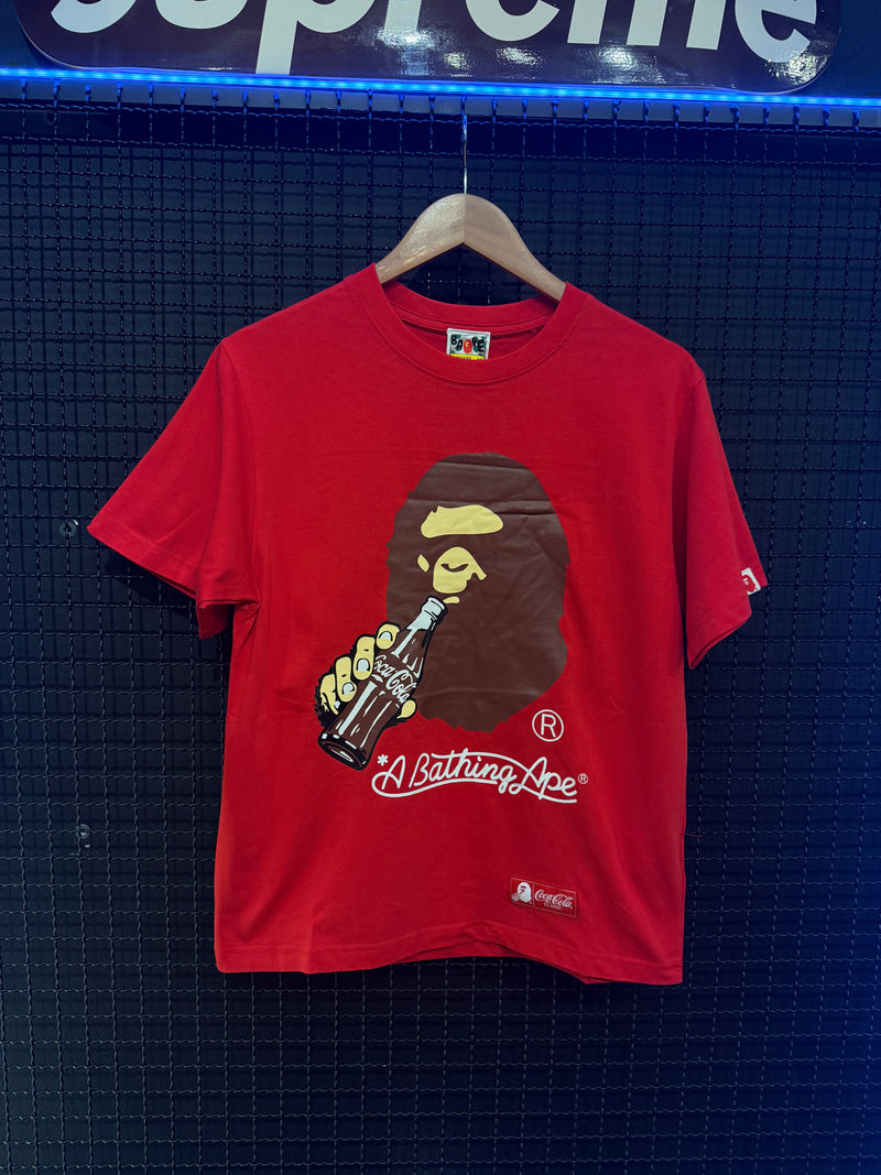 Camiseta Bape x Coca Cola Classic - Pronta Entrega