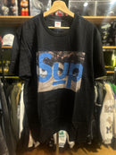 Camiseta SUPREME O Anjo Caído Preta - Pronta Entregar