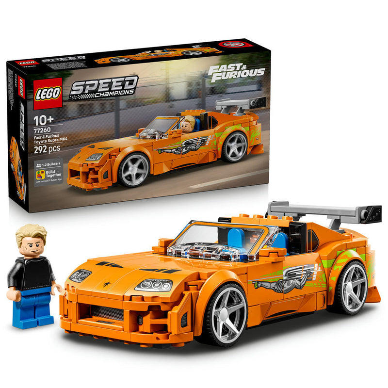 LEGO - Speed Champions Velozes E Furiosos Toyota Supra MK4 77260 - Pronta Entrega
