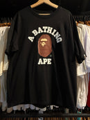 Camiseta BAPE Abathing Ape Logo Preto - Pronta Entrega