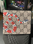 Carteira Gucci Snake Bege - Pronta Entrega