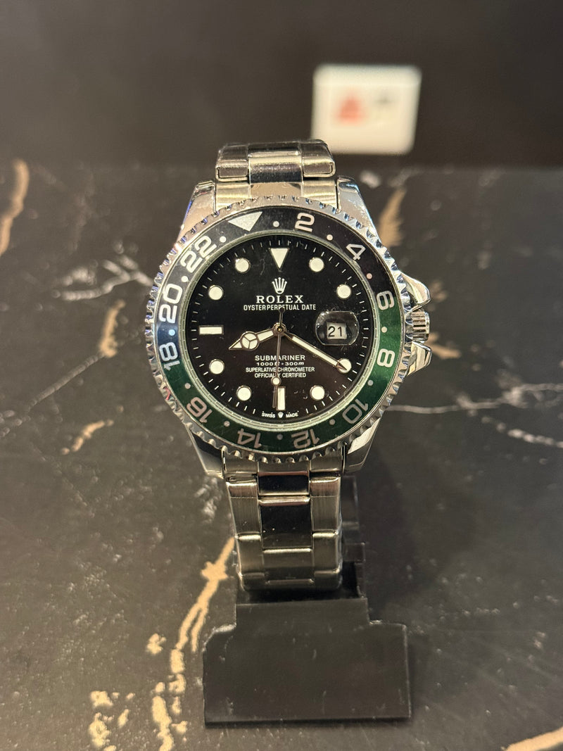Relógio Rolex GMT-Master II Black Green - Pronta Entrega