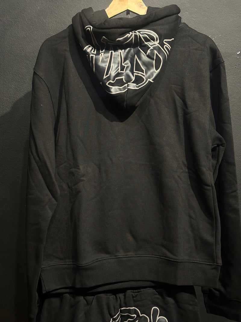 Conjunto Syna Moletom “Forgives Me” All Black - Pronta Entrega