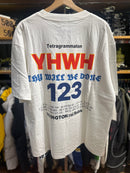 Camiseta RRR123 YHWH White - Pronta Entregaa