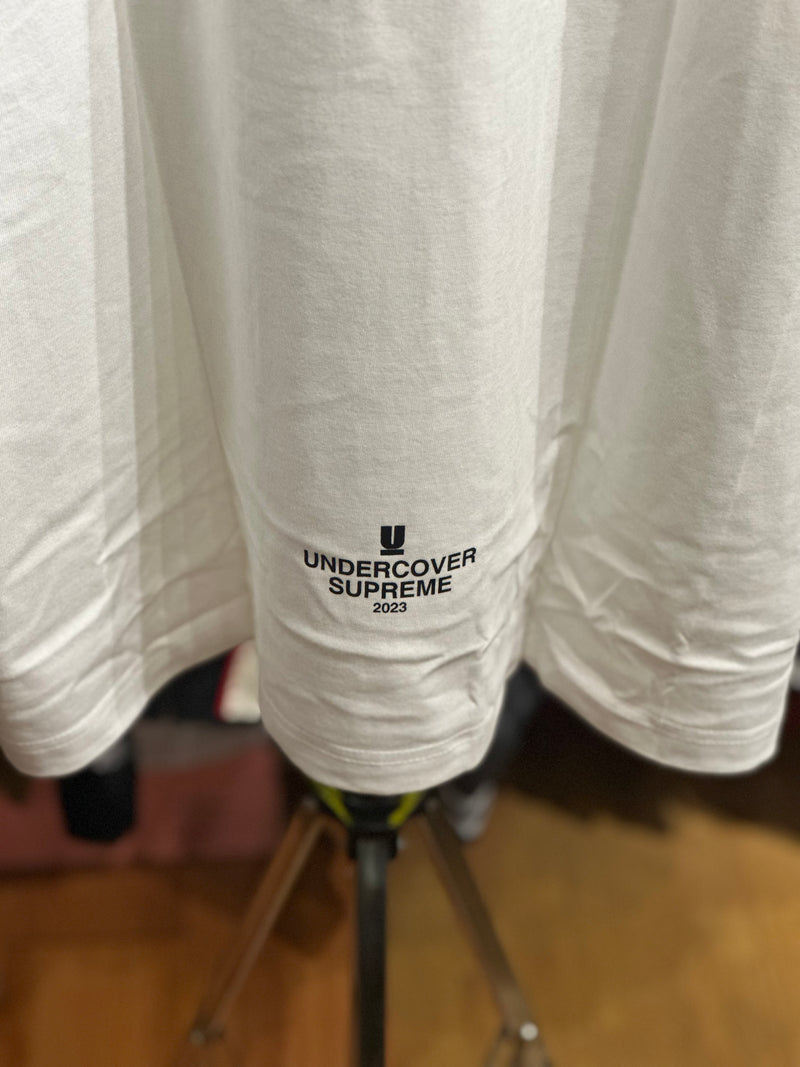 Camiseta SUPREME O Anjo Caído Branca - Pronta Entregar