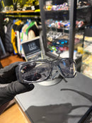 Óculos Prada Eyewear Cinza Lente Transparente  - Pronta Entrega