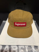 Boné Supreme 5 Panel Washed Canvas Camp Beige - Pronta Entrega