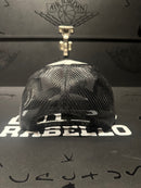 Boné Aba Curva Trucker Bass Pro Shops Black/White - Pronta Entrega