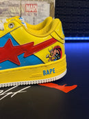 Tênis A Bathing Ape x Marvel Bapesta 'Thor' - Pronta Entrega