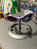 Óculos Oakley Eye Jacket Lilac Lente Espelhada Prata  - Pronta Entrega
